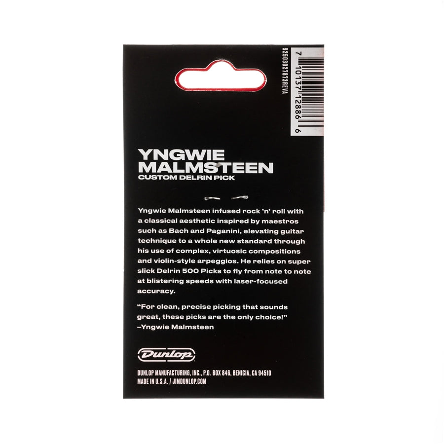 Dunlop YJMP03YL Malmsteen Custom Delrin Pick 1.14 mm 6pc