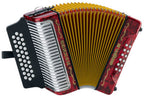 Hohner Corona III bbebab, red