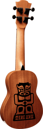 Lag Tkb150e Ukulele Mini Bass Natural con Preamp e Gigbag
