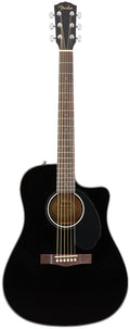 Fender Cd60Sce Dreadnought Black Walnut Chitarra Acustica Elettrificata