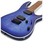 Ibanez Rga42Fm Blue Lagoon Burst Flat Chitarra Elettrica