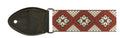 Souldier Rustic Brown Orange Guitar Strap