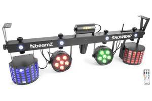 ShowBar 2xPAR 6x6in 2xDerby, Laser
