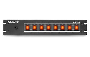 PS08S Switch panel 8ch Schuko