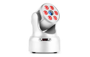 NOVA68G-WH MH Wash 6x8W RGBW+Gb.30W