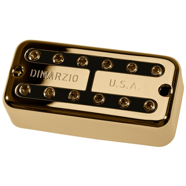 DiMarzio Super Distor'Tron "F-spaced" Neck Gold/Black - DP297FGBK
