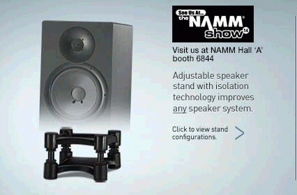 Isoacoustics Iso-Lr8R155 Speaker Stand