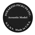 DiMarzio Acoustic Model nero - DP130BK