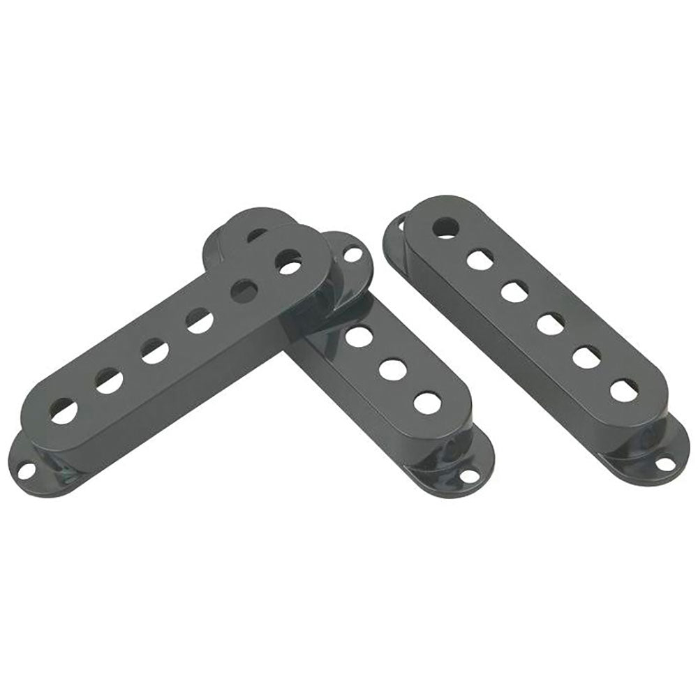 DiMarzio DM2001 - cover per single coil hum cancelling - set 3 pezzi - nero