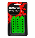 DiMarzio DM2001 - cover per single coil hum canceling - set 3 pezzi - verde