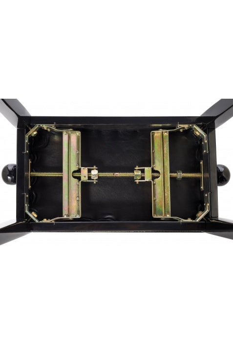 Bespeco Sg101 Panca Pianoforte E Organo Nero Satinato Cuscino Velluto