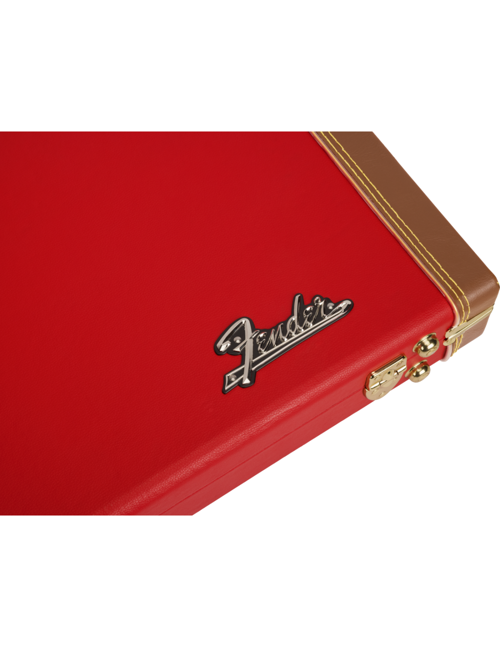 Fender Classic Series Wood Case Stratocaster Telecaster Fiesta Red