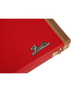 Fender Classic Series Wood Case Stratocaster Telecaster Fiesta Red
