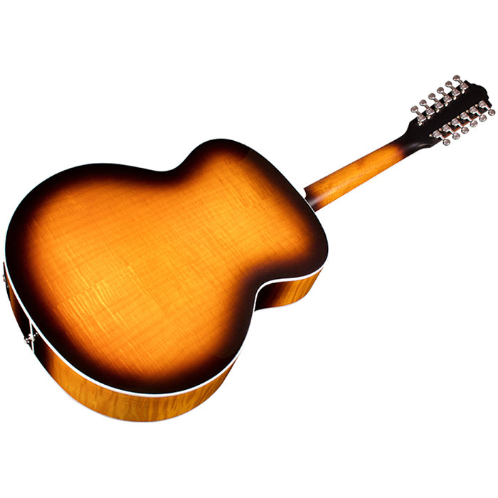 Guild F2512E Deluxe Archback Antique Burst Chitarra Acustica 12 Corde Elettrificata