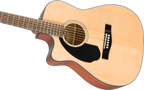 Fender Cc-60Sce Natural Left Hand Chitarra Acustica Elettrificata Mancina