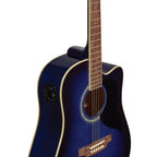 Eko Guitars Ranger CW Eq Blue Sunburst