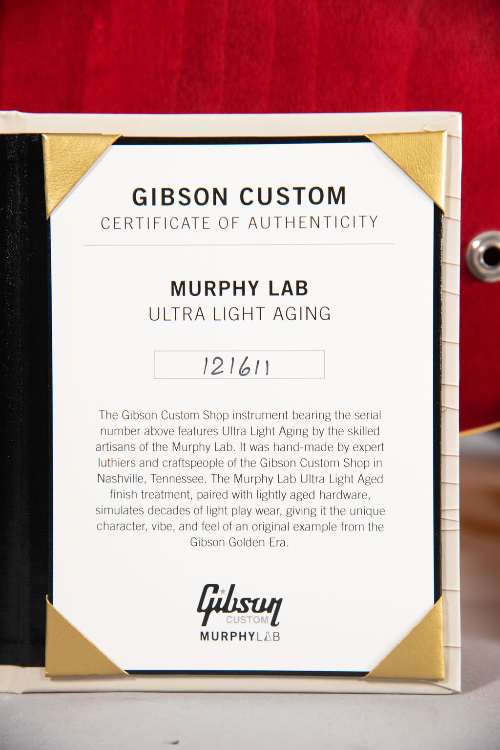 Gibson Custom Murphy Lab 1961 ES-335 Reissue Ultra Light Aged