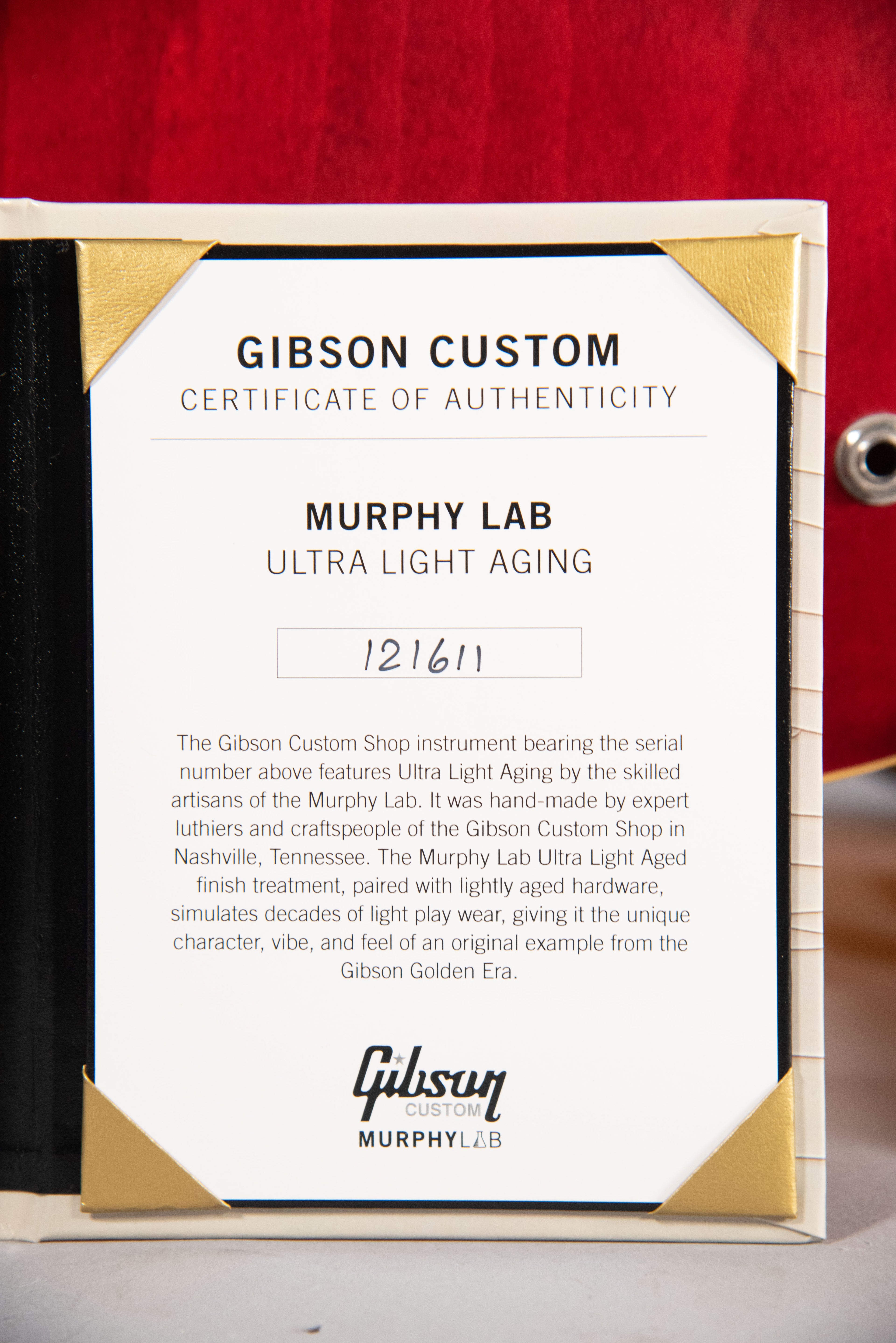 Gibson Custom Murphy Lab 1961 ES-335 Reissue Ultra Light Aged