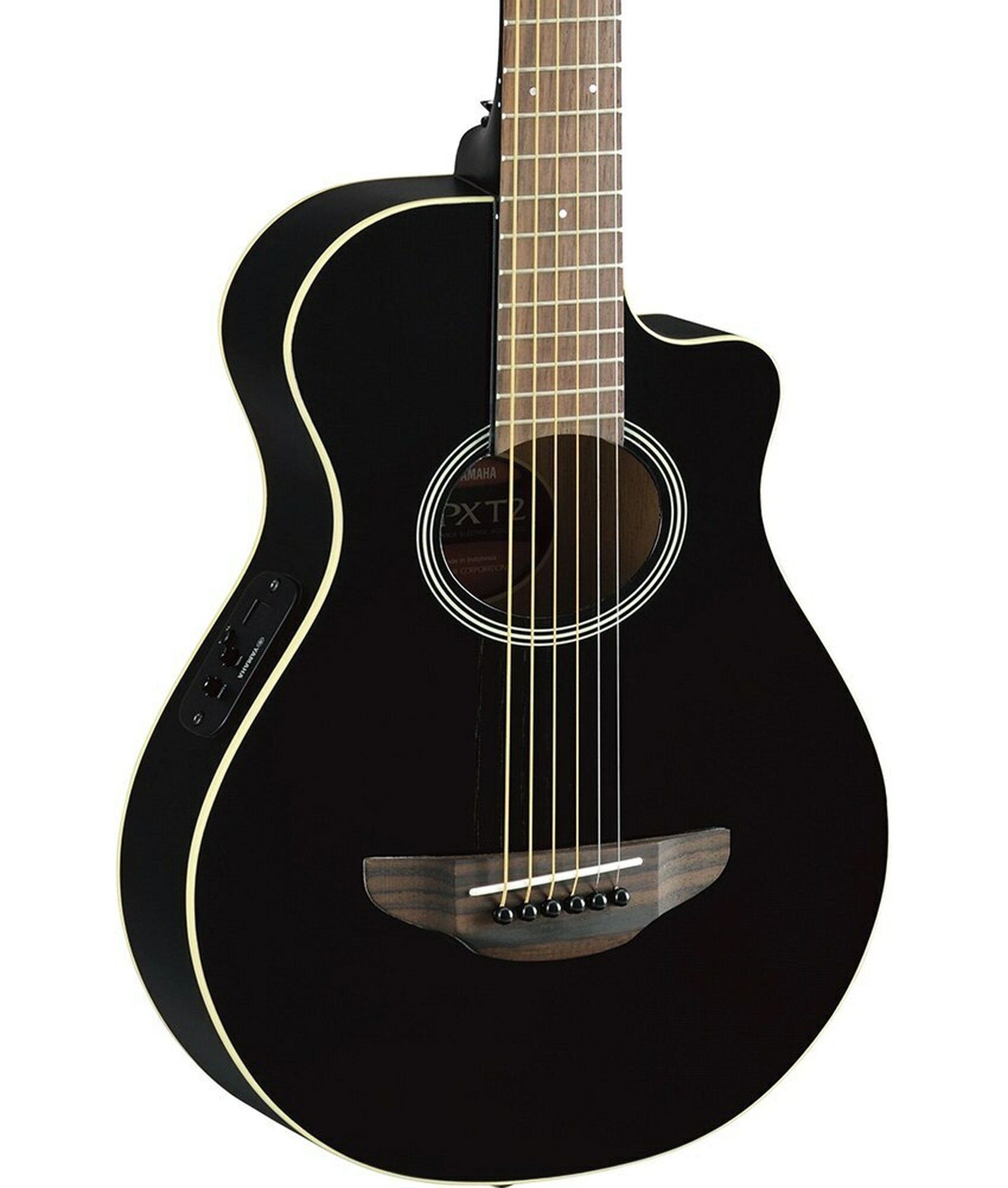 Yamaha Apxt2Bl Chitarra Acustica Elettrificata 3/4 Black