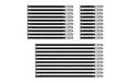 CXT-SET Cable Tie Set 30pcs black