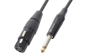 CX40-6 Cable XLR F-6.3 Mono 6.0m