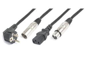 CX10-20 Shuko/XLR M-IEC F/XLR F 20m