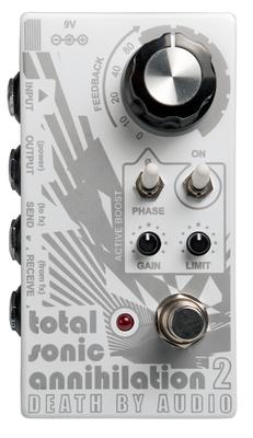 Death By Audio Total Sonic Annihilation 2 Feedback Relooping Pedal