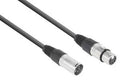 CX102-6 DMX Cable 5P XLR M-F 6m