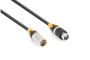 CX104-12 DMX CableIP65 XLR M-F 12m