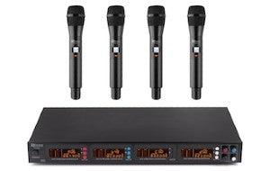 PD504 Wirel.Micro UHF 4 x 50ch 4 H