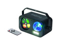 Ibiza 3 In 1 RGBW LED Effect Gobos Strobe Astro with Remote Control