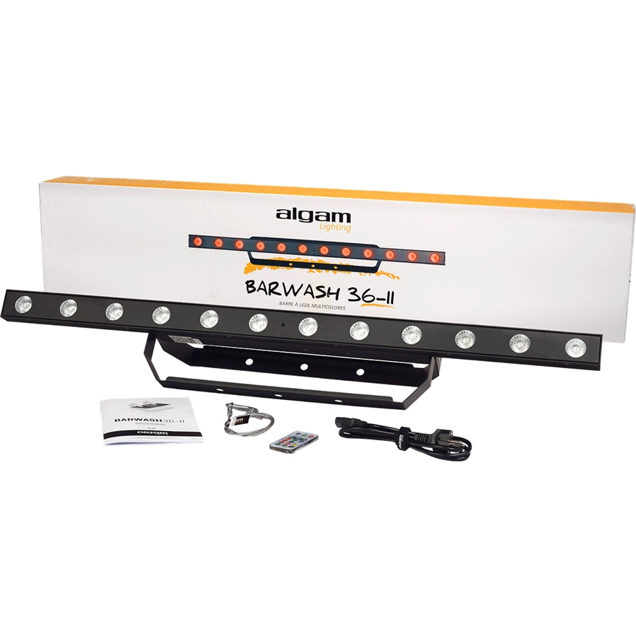 Algam Lighting BARWASH36-II Barra LED 12x3W RGB