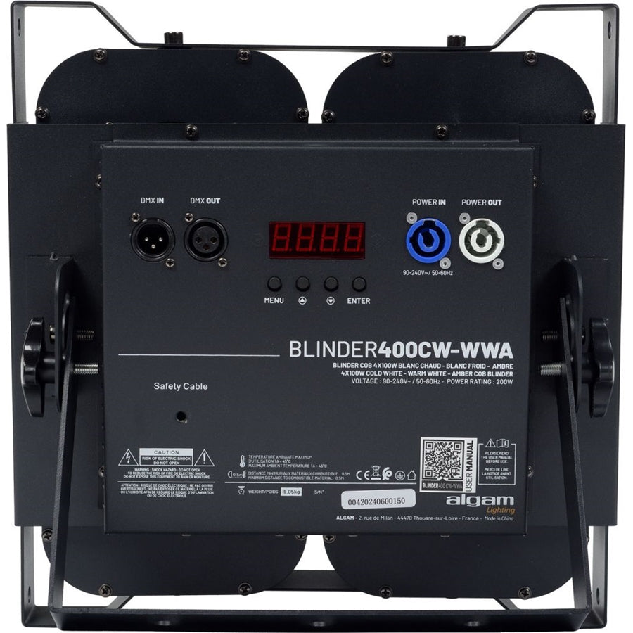 Algam Lighting BLINDER400CW-WWA Accecatore Led COB 4x100W CW-WW-A