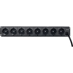 Algam Lighting DISPATCH-8 Multipresa 8 Posti da Rack con Interruttori Individuali