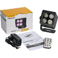Algam Lighting EVENTPAR44-QUAD-IP Par Led 4x4W IP65 a Batteria