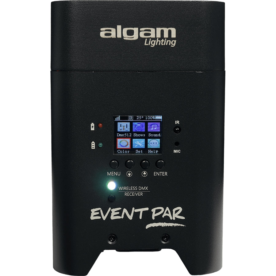 Algam Lighting EVENTPAR Par Led 6x12W RGBWA-UV a Batteria