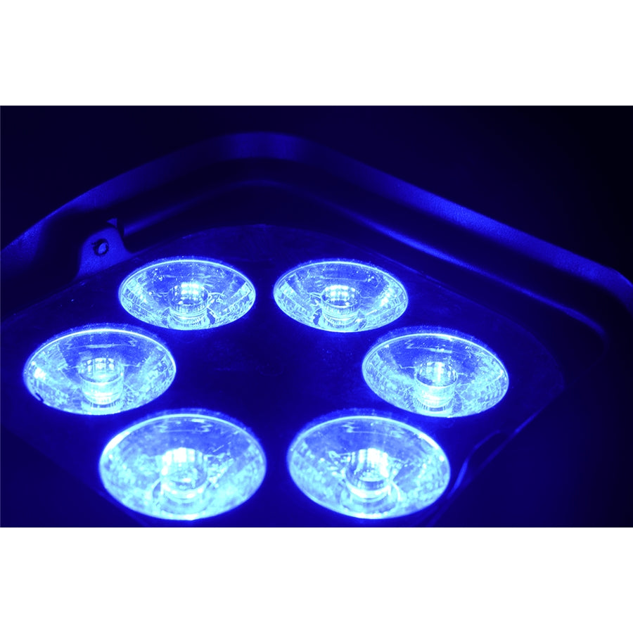 Algam Lighting EVENTPAR Par Led 6x12W RGBWA-UV a Batteria