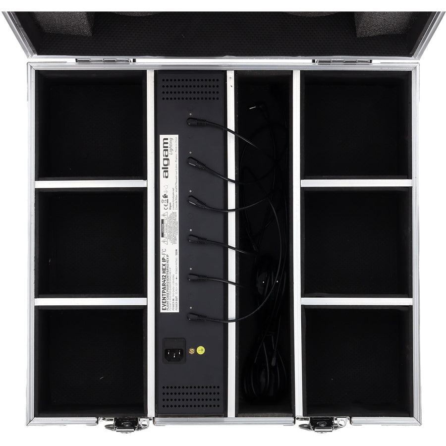 Algam Lighting EVENTPAR412-612-FC Flightcase per 6 EVENTPAR412 o EVENTPAR612 HEX IP