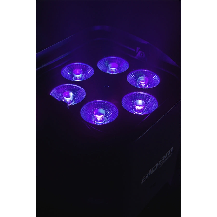 Algam Lighting EVENTPAR612-HEX-IP 6x12W RGBWA-UV IP65 a Batteria