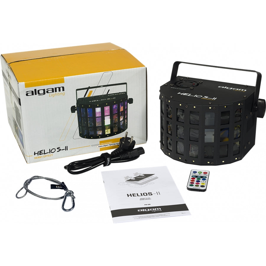Algam Lighting HELIOS-II 2-in-1 LED Projector Derby + Strobe