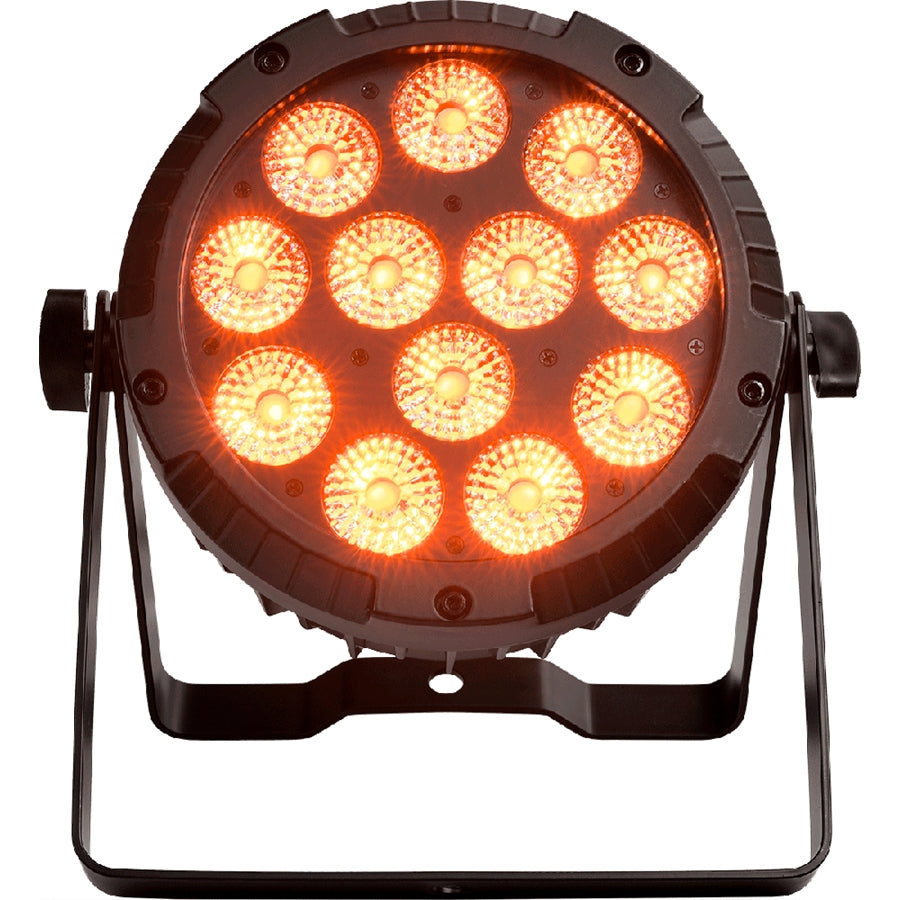 Algam Lighting IP-PAR-1212-HEX Par Led 12x12W RGBWA+UV IP65