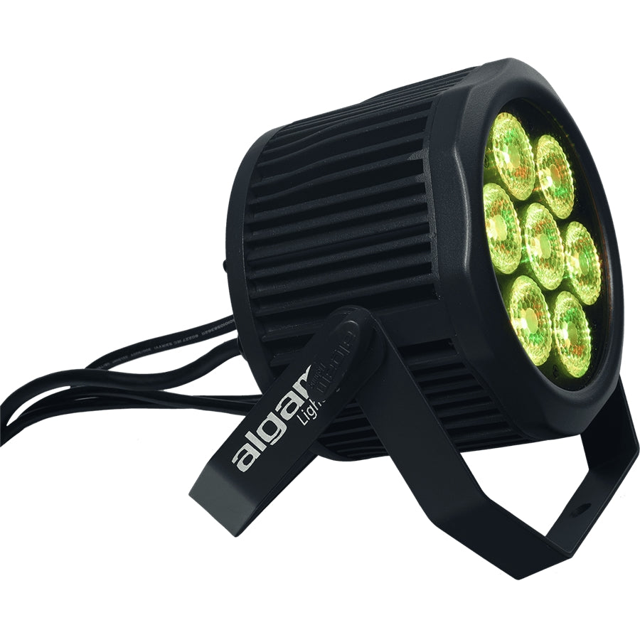 Algam Lighting IP-PAR-712-HEX Par Led 7x12W RGBWA+UV IP65