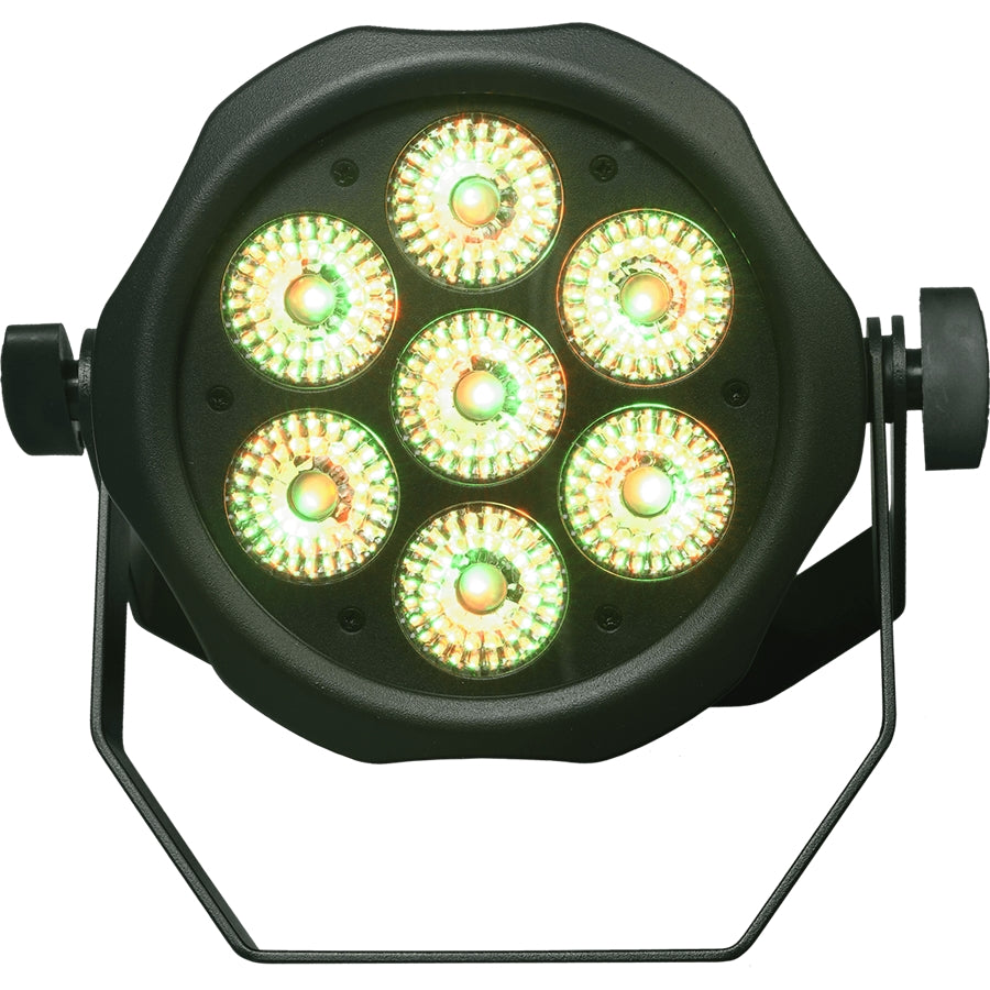 Algam Lighting IP-PAR-712-HEX Par Led 7x12W RGBWA+UV IP65