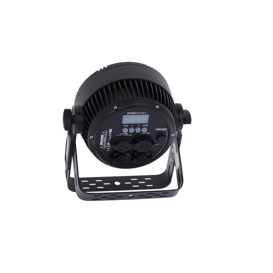 Algam Lighting IP-PAR-725-HEX Par Led 7x25W RGBWA+UV IP65