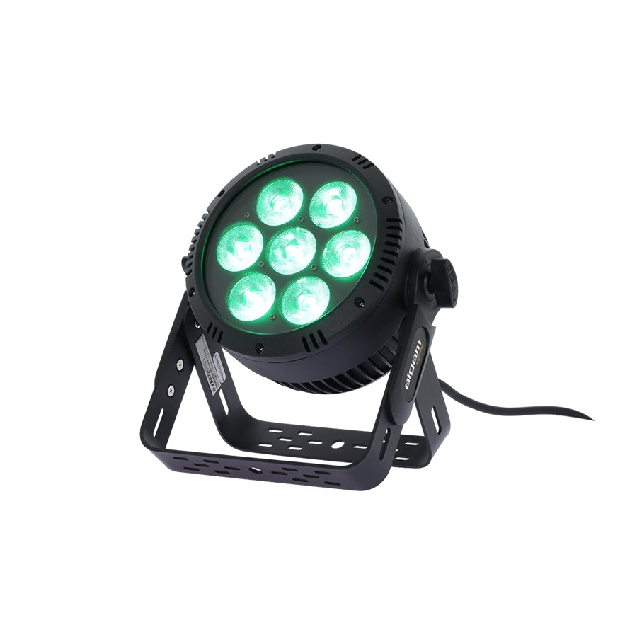 Algam Lighting IP-PAR-725-HEX Par Led 7x25W RGBWA+UV IP65