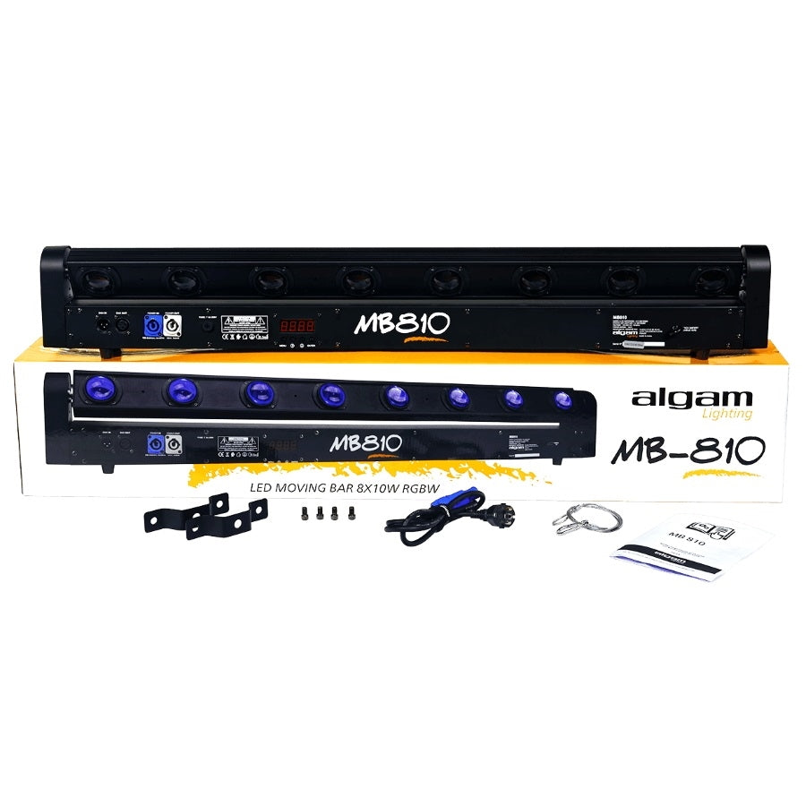 Algam Lighting MB-810 Barra Motorizzata Led 8x10W RGBW
