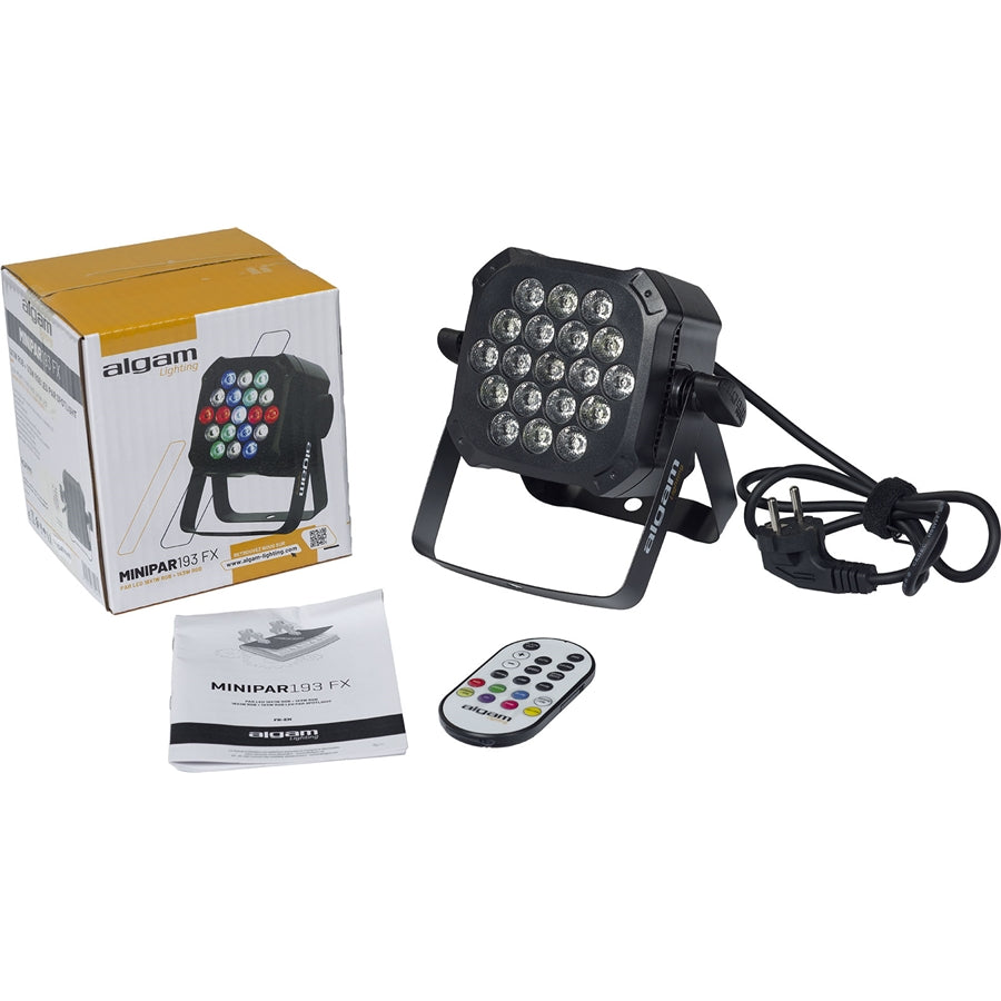 Algam Lighting MINIPAR-193-FX Par Led 18x1W + 1x3W RGB