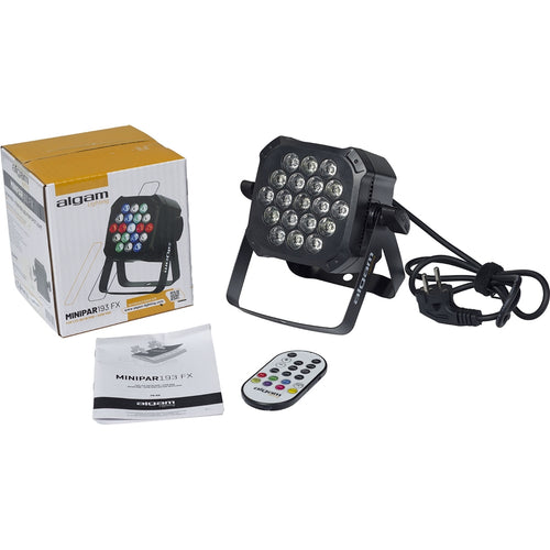 Algam Lighting MINIPAR-193-FX Par Led 18x1W + 1x3W RGB