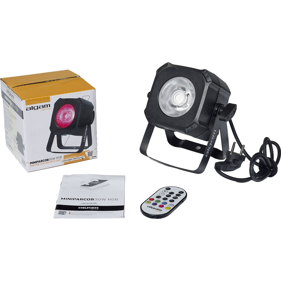 Algam Lighting MINIPARCOB-30-RGB Par Led COB 1x30W RGB