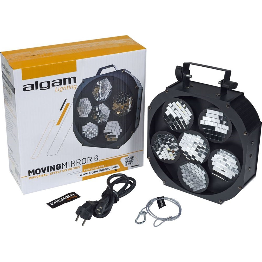 Algam Lighting MOVING-MIRROR-6 Effetto Palla a Specchi Motorizzata